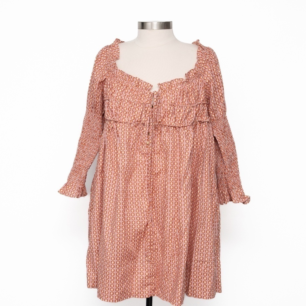 Free People. Star Dip Mini Dress. - Picture 2 of 13
